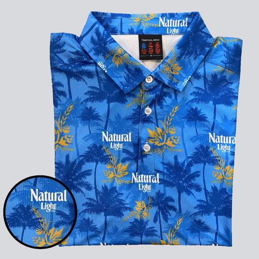Blue Palms - Natural Light Everyday Polo
