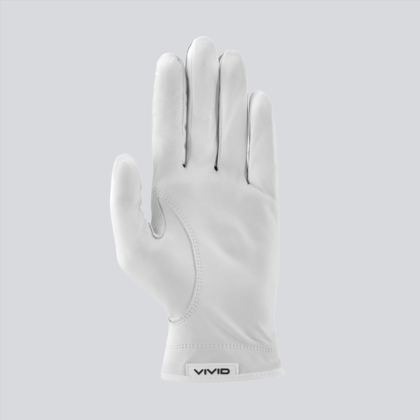 Premium Cabretta Leather Golf Glove Black / White