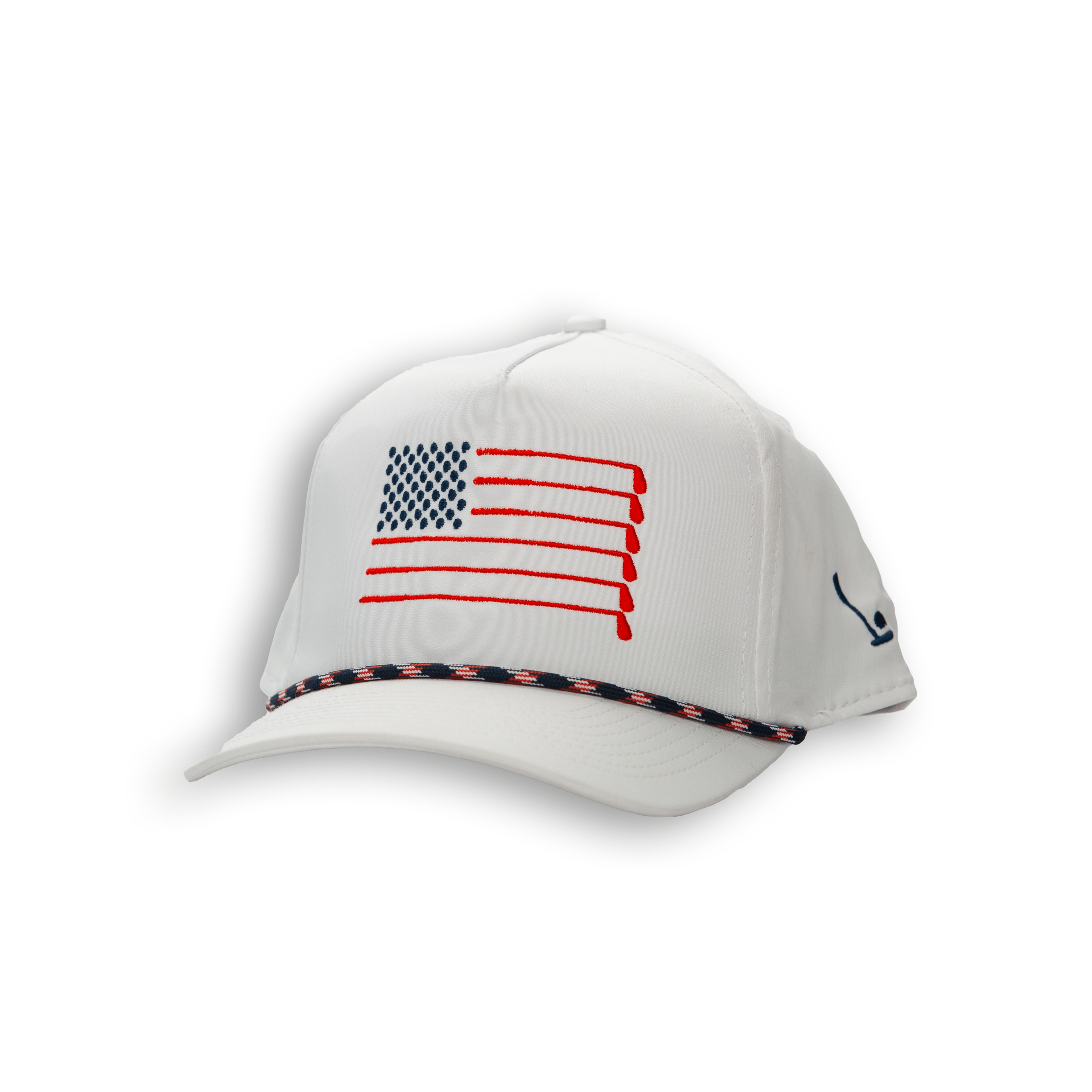 American Flag Rope Hat
